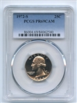 1972 S 25C Washington Quarter PCGS PR69CAM