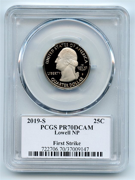 2019 S 25C Clad Frank Church Quarter PCGS PR70DCAM FS Thomas Cleveland Eagle