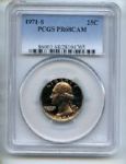 1971 S 25C Washington Quarter PCGS PR68CAM