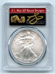 2008 $1 American Silver Eagle 1oz Dollar PCGS MS70 Thomas Cleveland Arrows