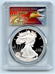 2019 W $1 American Silver Eagle Congratulations PCGS PR70DCAM Cleveland Eagle