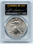 2019 $1 American Silver Eagle PCGS PSA MS70 Legends of Life Andre Dawson