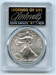 2019 $1 American Silver Eagle PCGS PSA MS70 Legends of Life John Smoltz