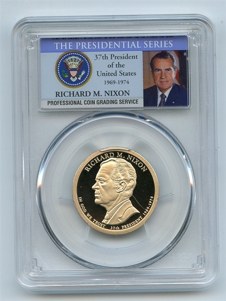 2016 S $1 Richard Nixon Dollar PCGS PR70DCAM