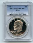 1972 S $1 Silver Ike Eisenhower Dollar Proof PCGS PR69DCAM