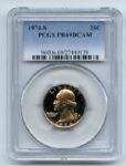 1974 S 25C Washington Quarter Proof PCGS PR69DCAM