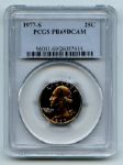 1977 S 25C Washington Quarter Proof PCGS PR69DCAM