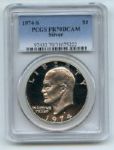 1974 S $1 Silver Ike Eisenhower Dollar Proof PCGS PR70DCAM