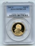 2007 S $1 Sacagawea Dollar PCGS PR70DCAM