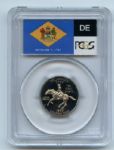 1999 S 25C Clad Delaware Quarter PCGS PR70DCAM