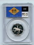 1999 S 25C Silver Delaware Quarter PCGS PR70DCAM