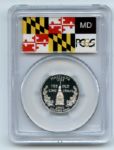 2000 S 25C Silver Maryland Quarter PCGS PR70DCAM