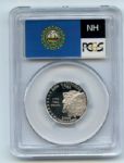 2000 S 25C Silver New Hampshire Quarter PCGS PR70DCAM