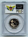 2009 S 25C Clad Virgin Islands Quarter PCGS PR70DCAM