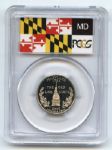 2000 S 25C Clad Maryland Quarter PCGS PR69DCAM