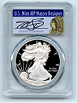 2019 W $1 American Silver Eagle Congratulations PCGS PR70DCAM Cleveland Native