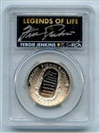 2019 S 50C Apollo 11 Commemorative PCGS PR70DCAM Legends of Life Fergie Jenkins