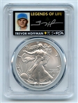 2023 $1 American Silver Eagle 1oz PCGS MS70 FDOI Legends of Life Trevor Hoffman