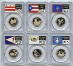 2009 S Clad Territory Quarter Set PCGS PR69DCAM