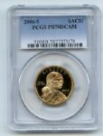 2006 S $1 Sacagawea Dollar PCGS PR70DCAM