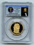 2009 S $1 James Polk Dollar PCGS PR70DCAM