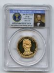 2010 S $1 Abraham Lincoln Dollar PCGS PR70DCAM