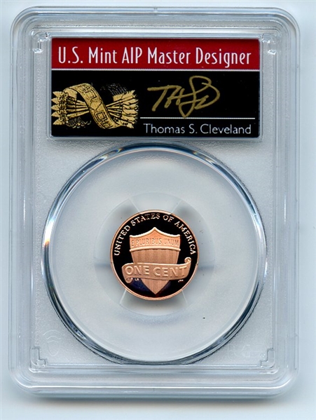 2024 S 1C Lincoln Cent PCGS PR70DCAM First Strike Thomas Cleveland Arrows