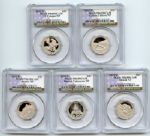 2012 S Clad National Parks Quarter Set PCGS PR69DCAM
