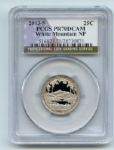 2013 S 25C Clad White Mountain PCGS PR70DCAM