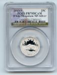 2013 S 25C Silver White Mountain PCGS PR70DCAM
