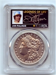 2024 $1 Silver Morgan Dollar PCGS MS70 AR Legends of Life Jim Palmer