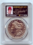 2024 $1 Silver Morgan Dollar PCGS MS70 AR Legends of Life Ted Simmons