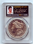 2024 $1 Silver Morgan Dollar PCGS MS70 AR Legends of Life John Stockton
