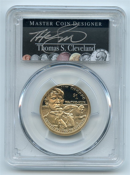 2018 S $1 Sacagawea Dollar PCGS PR70DCAM First Strike Thomas Cleveland