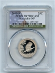 2015 S 25C Clad Kisatchie Quarter PCGS PR70DCAM