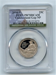 2016 S 25C Clad Cumberland Gap Quarter PCGS PR70DCAM
